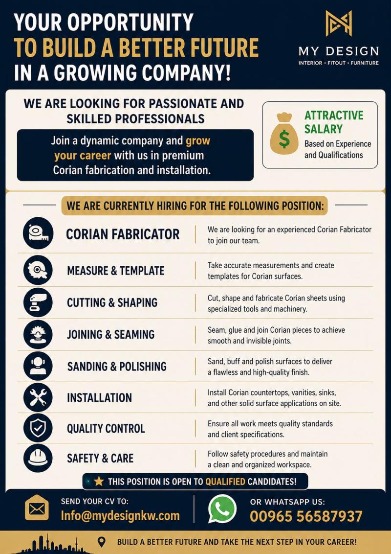 Corian Fabricator